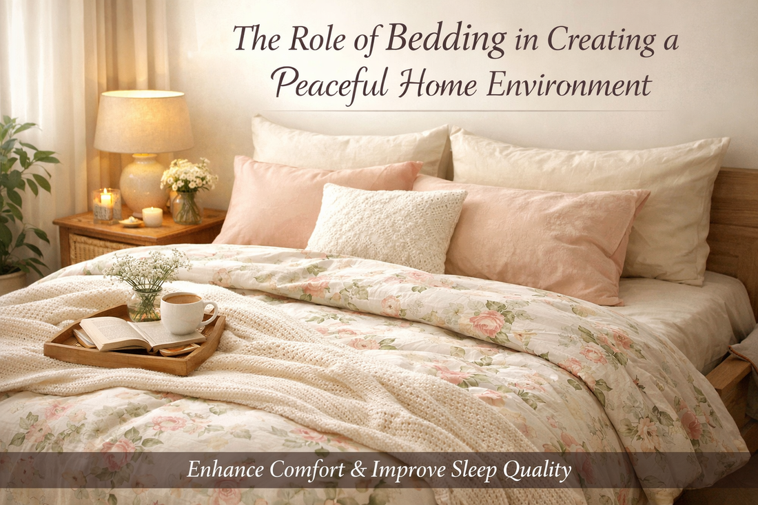 The Role of Bedding in Creating a Peaceful Home Environment