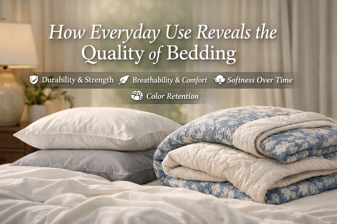 How Everyday Use Reveals the Quality of Bedding