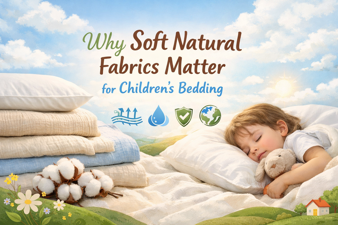 Why Soft Natural Fabrics Matter for Children's Bedding