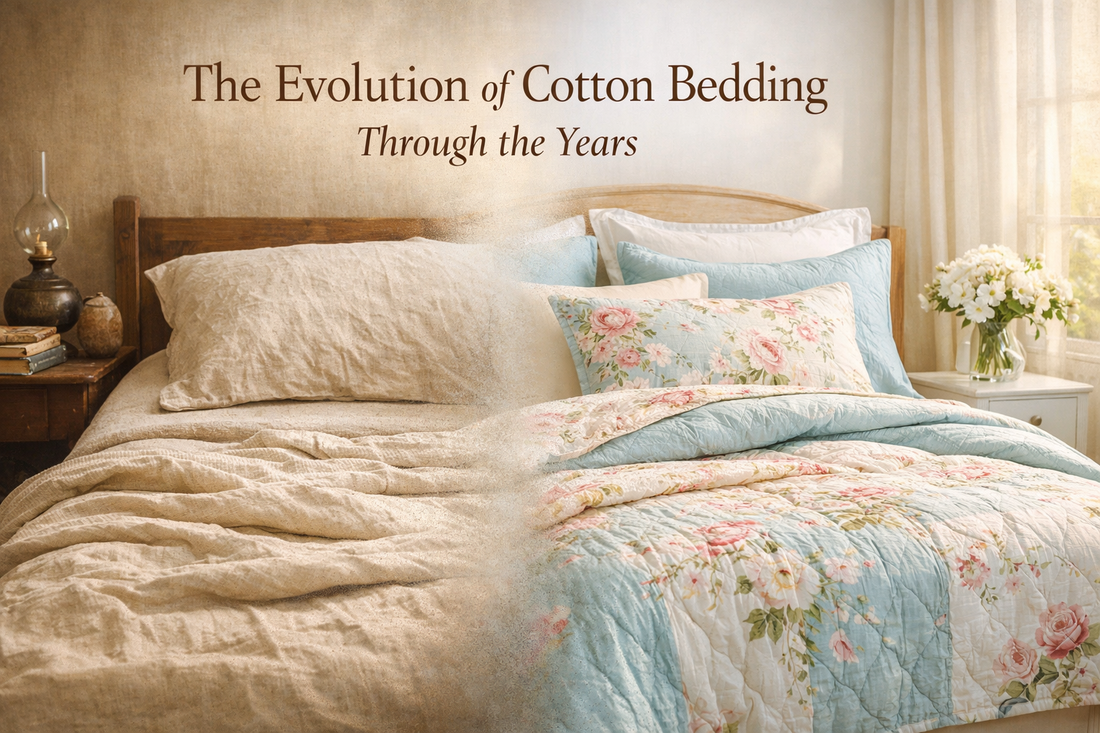The Evolution of Cotton Bedding Through the Years
