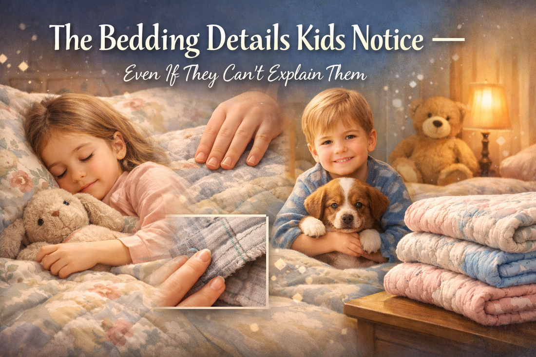 The Bedding Details Kids Notice — Even If They Can’t Explain Them