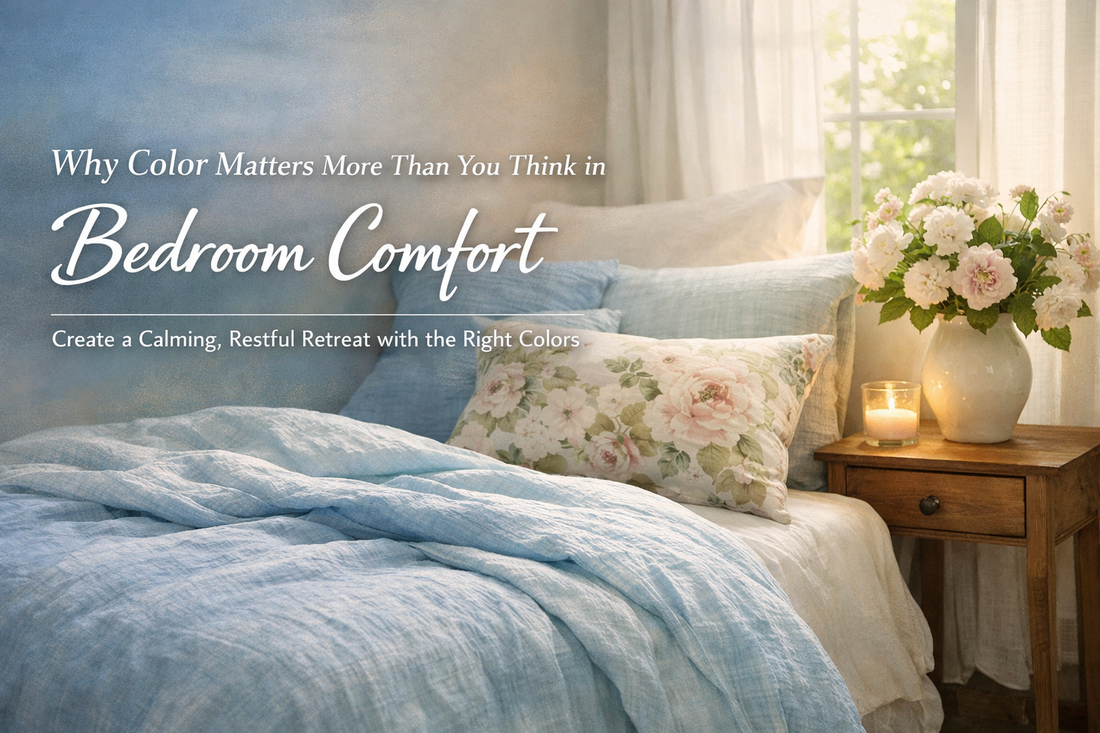Why Color Matters More Than You Think in Bedroom Comfort