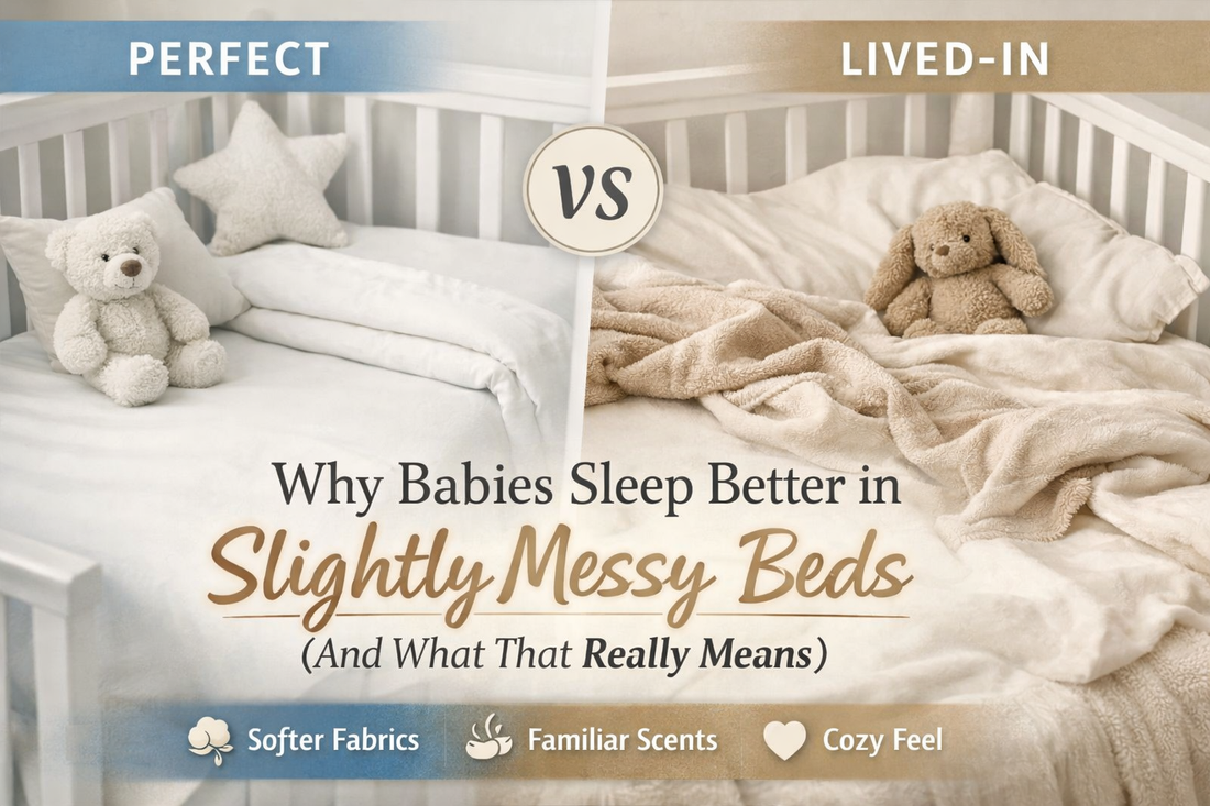 Why Babies Sleep Better in Slightly Messy Beds (And What That Really Means)
