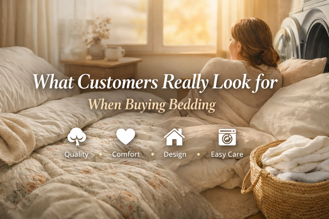 What Customers Really Look for When Buying Bedding