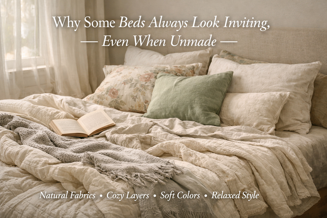Why Some Beds Always Look Inviting, Even When Unmade
