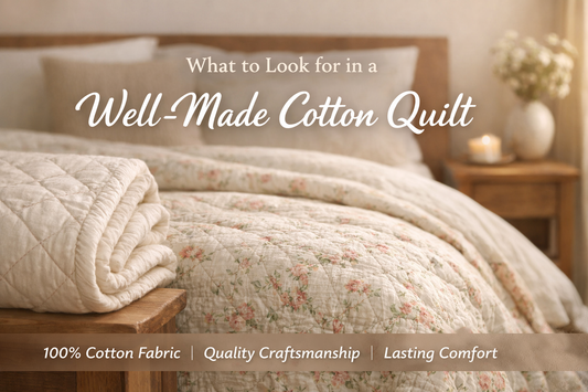 What to Look for in a Well-Made Cotton Quilt
