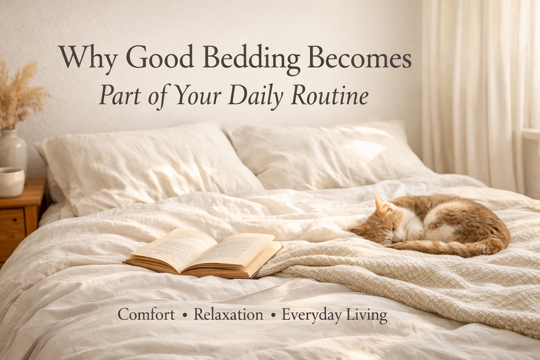 Why Good Bedding Becomes Part of Your Daily Routine