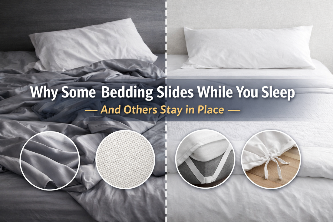 Why Some Bedding Slides While You Sleep — And Others Stay in Place