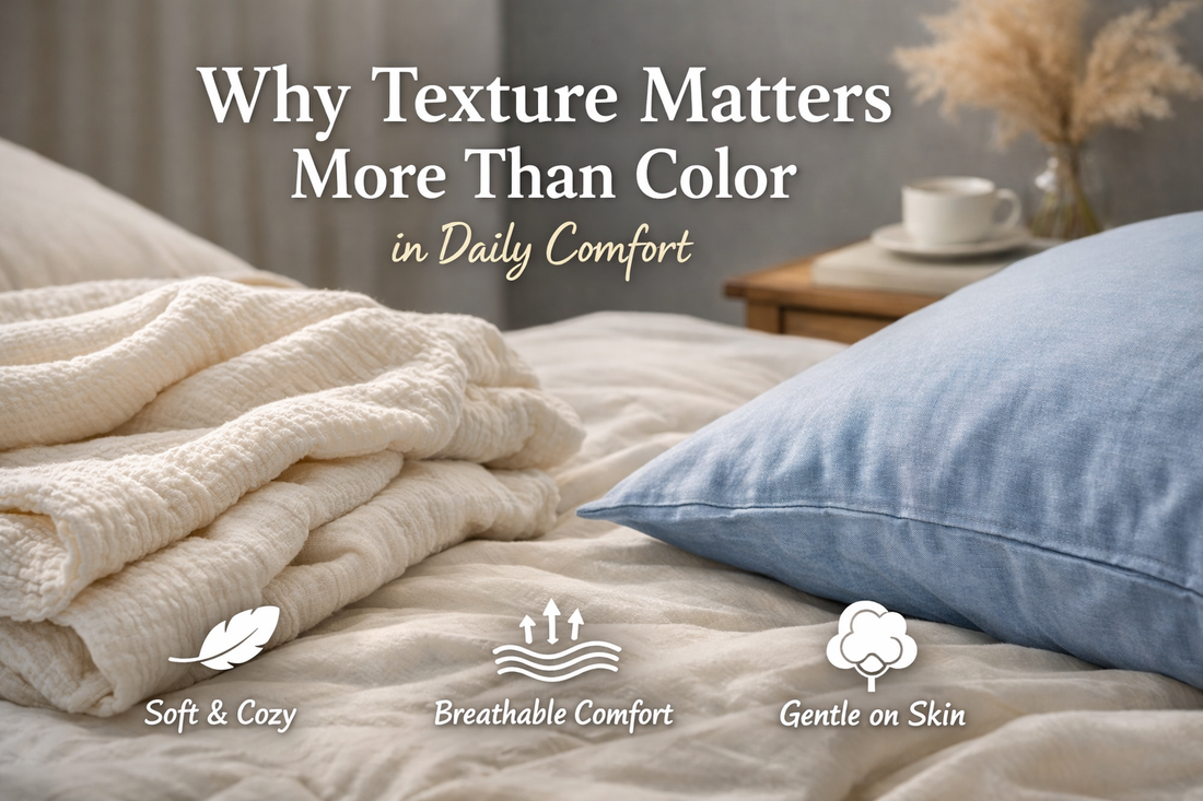 Why Texture Matters More Than Color in Daily Comfort