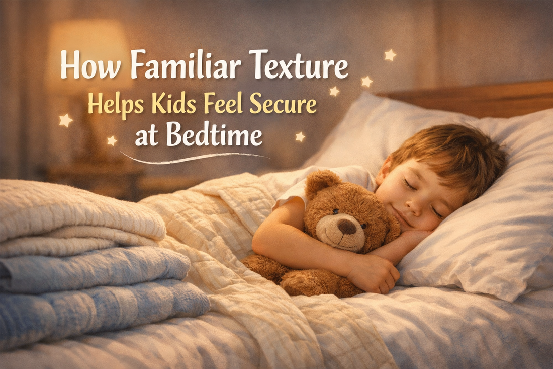 How Familiar Texture Helps Kids Feel Secure at Bedtime