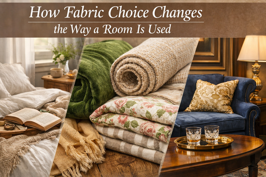 How Fabric Choice Changes the Way a Room Is Used