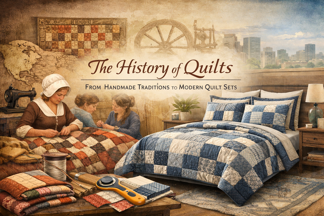The History of Quilts: From Handmade Traditions to Modern Quilt Sets
