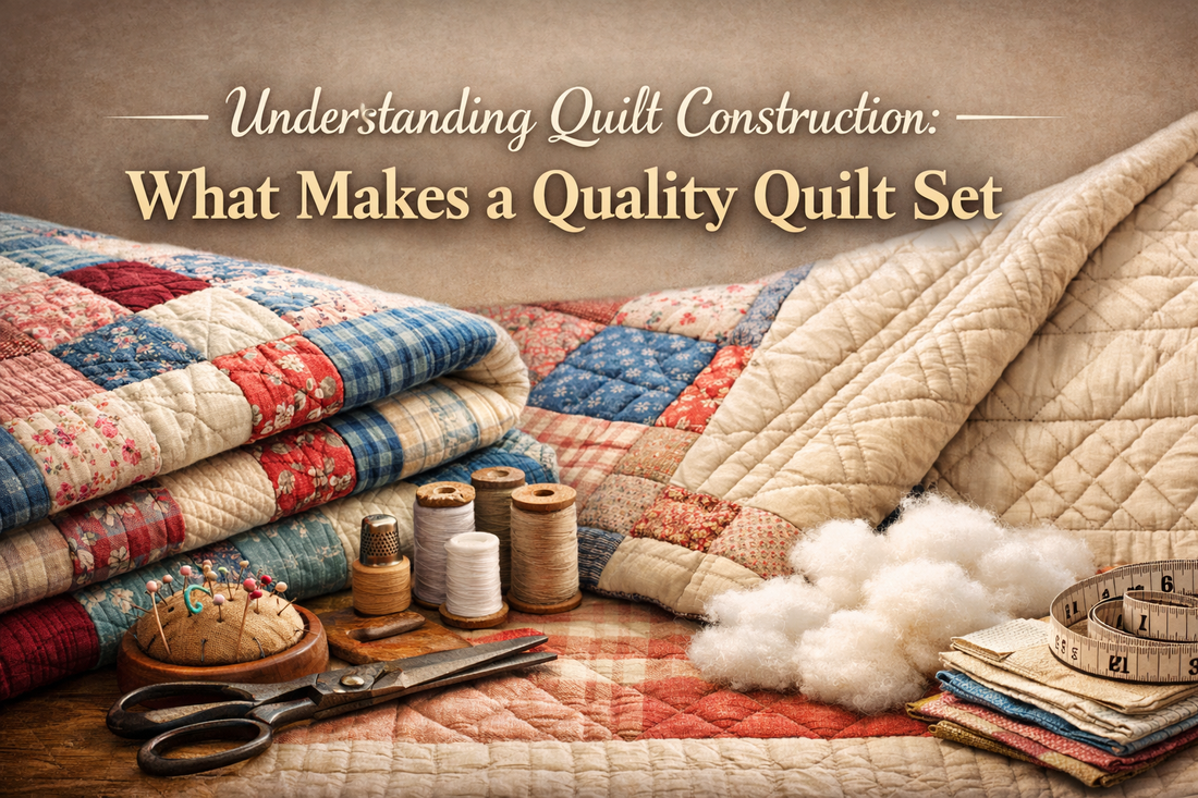 Understanding Quilt Construction: What Makes a Quality Quilt Set