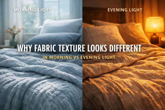 Why Fabric Texture Looks Different in Morning vs Evening Light