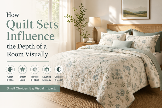How Quilt Sets Influence the Depth of a Room Visually