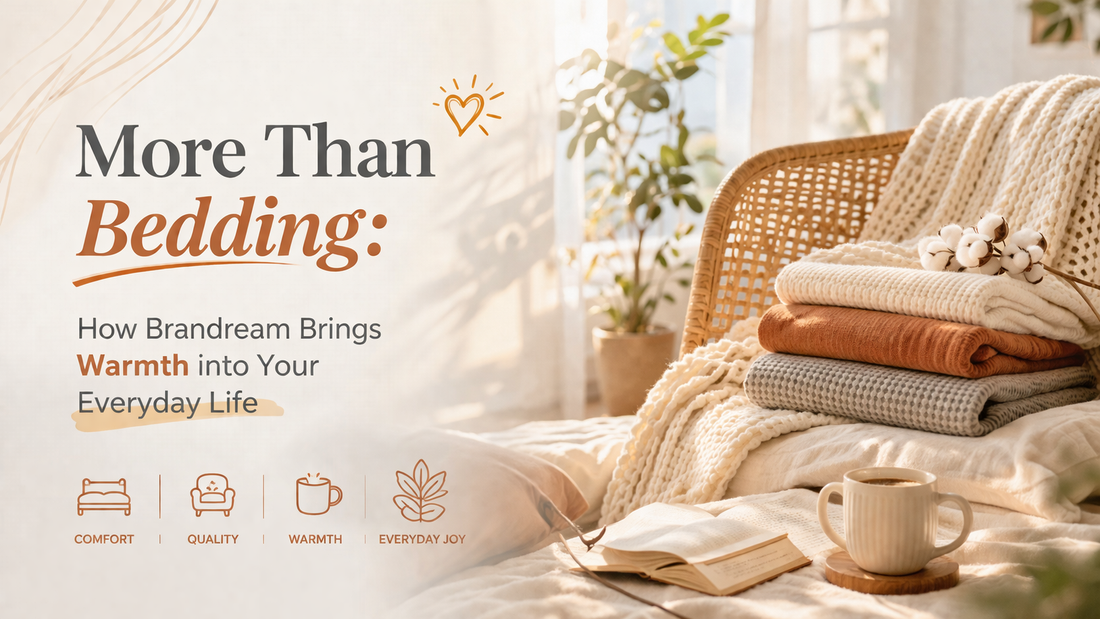 More Than Bedding: How Brandream Brings Warmth into Your Everyday Life