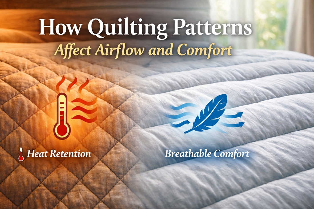 How Quilting Patterns Affect Airflow and Comfort