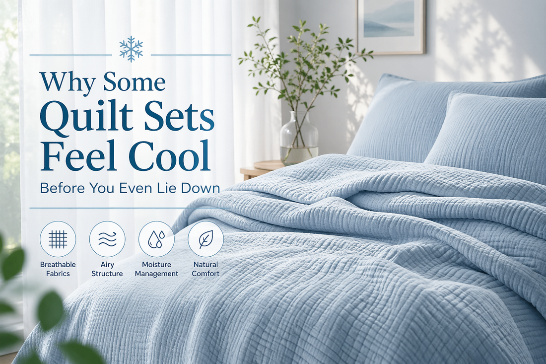 Why Some Quilt Sets Feel Cool Before You Even Lie Down