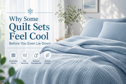 Why Some Quilt Sets Feel Cool Before You Even Lie Down