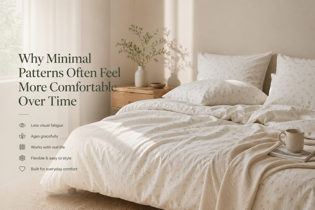 Why Minimal Patterns Often Feel More Comfortable Over Time
