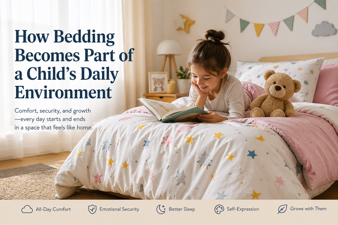 How Bedding Becomes Part of a Child’s Daily Environment
