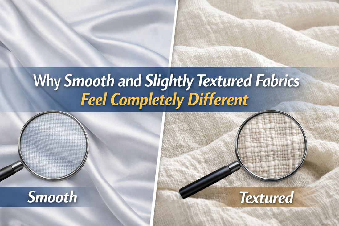 Why Smooth and Slightly Textured Fabrics Feel Completely Different