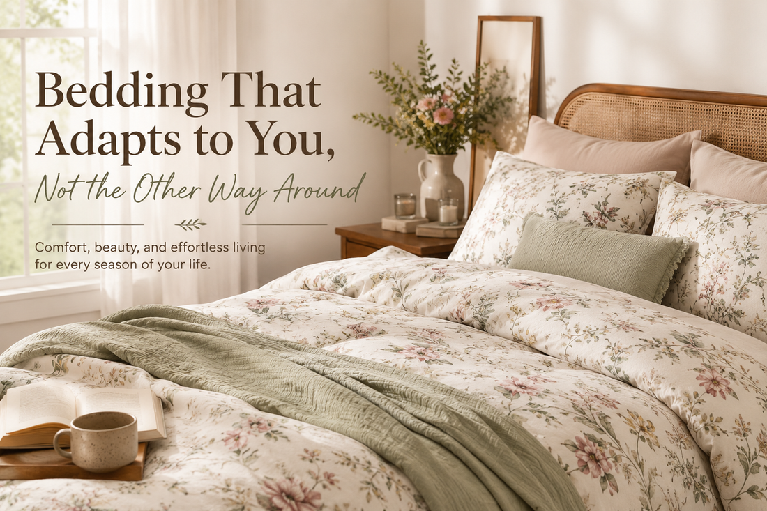 Bedding That Adapts to You, Not the Other Way Around