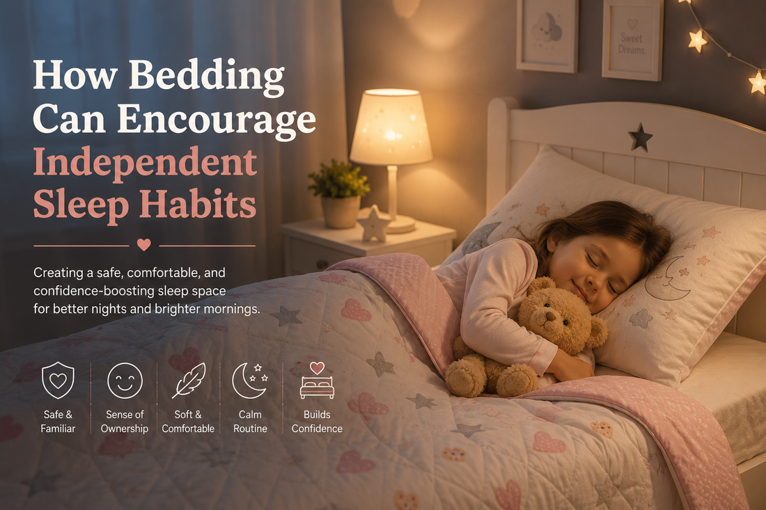 How Bedding Can Encourage Independent Sleep Habits