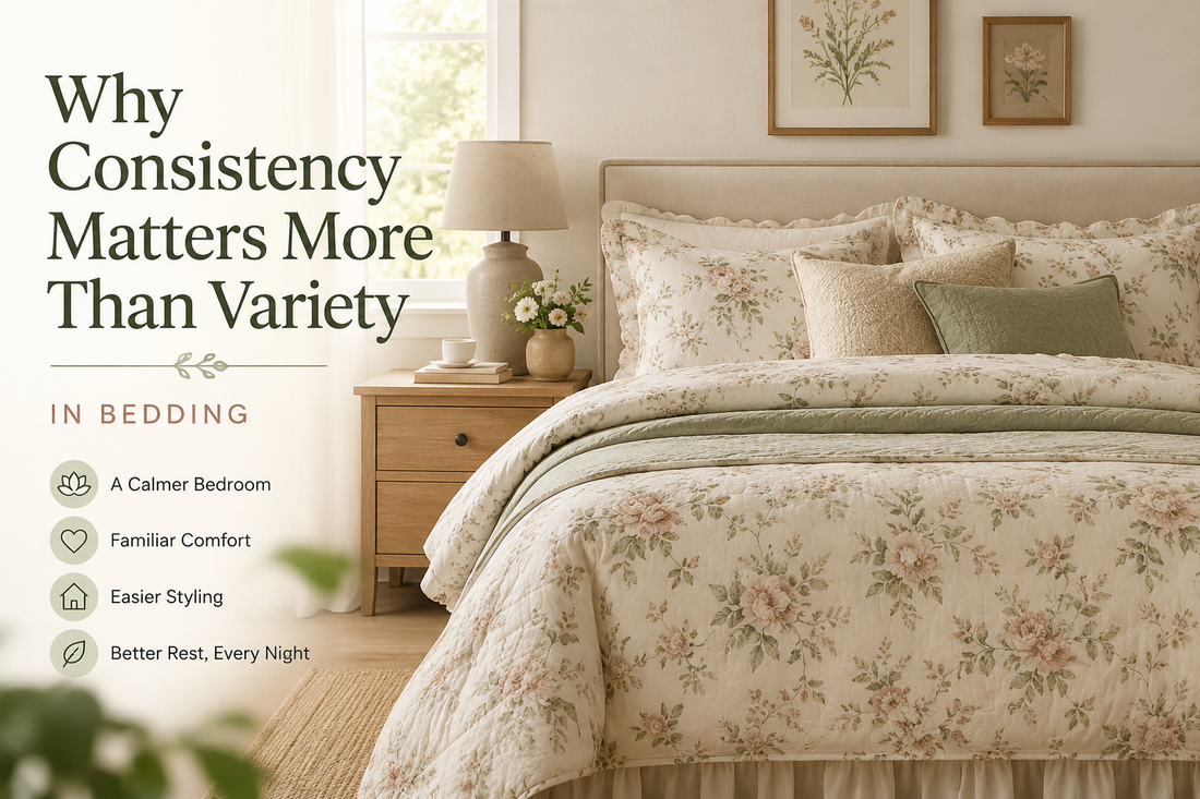 Why Consistency Matters More Than Variety in Bedding