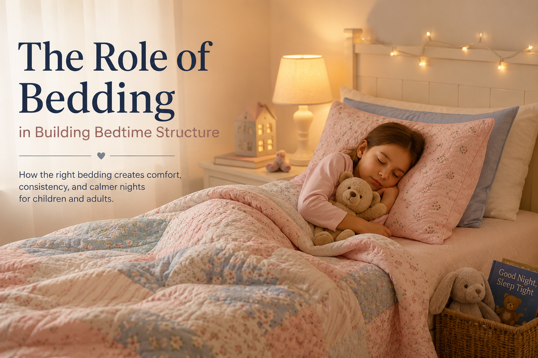 The Role of Bedding in Building Bedtime Structure