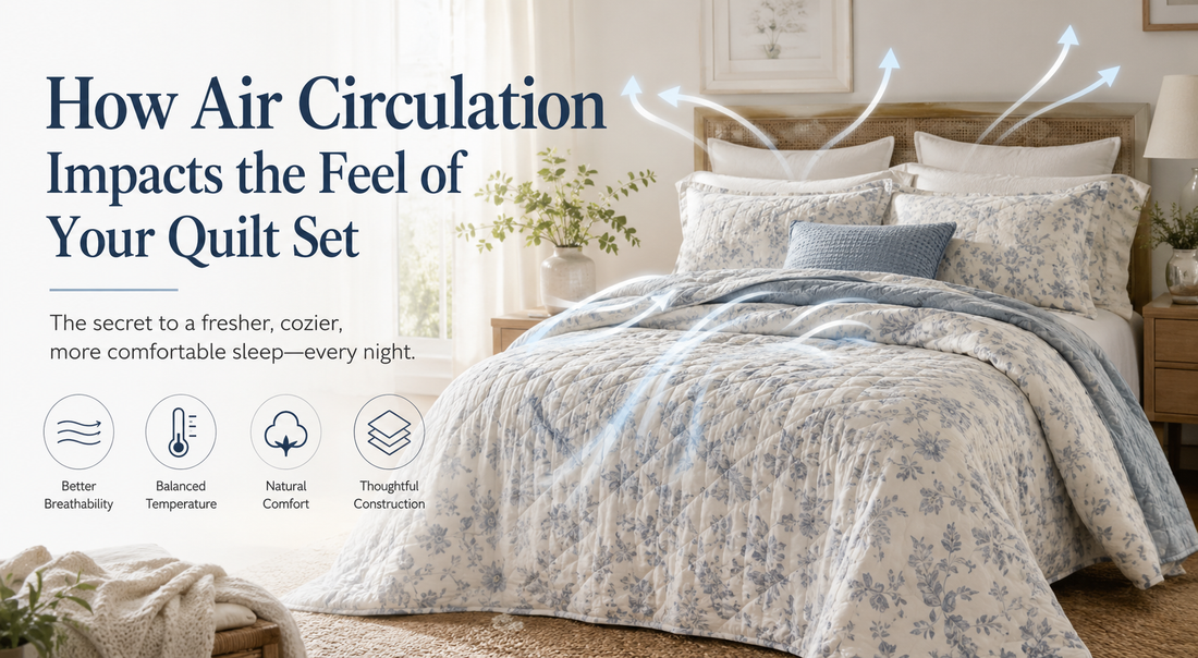 How Air Circulation Impacts the Feel of Your Quilt Set