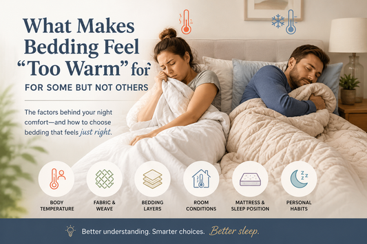 What Makes Bedding Feel “Too Warm” for Some but Not Others