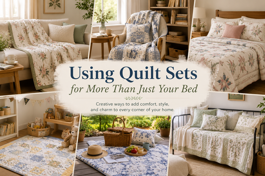 Using Quilt Sets for More Than Just Your Bed