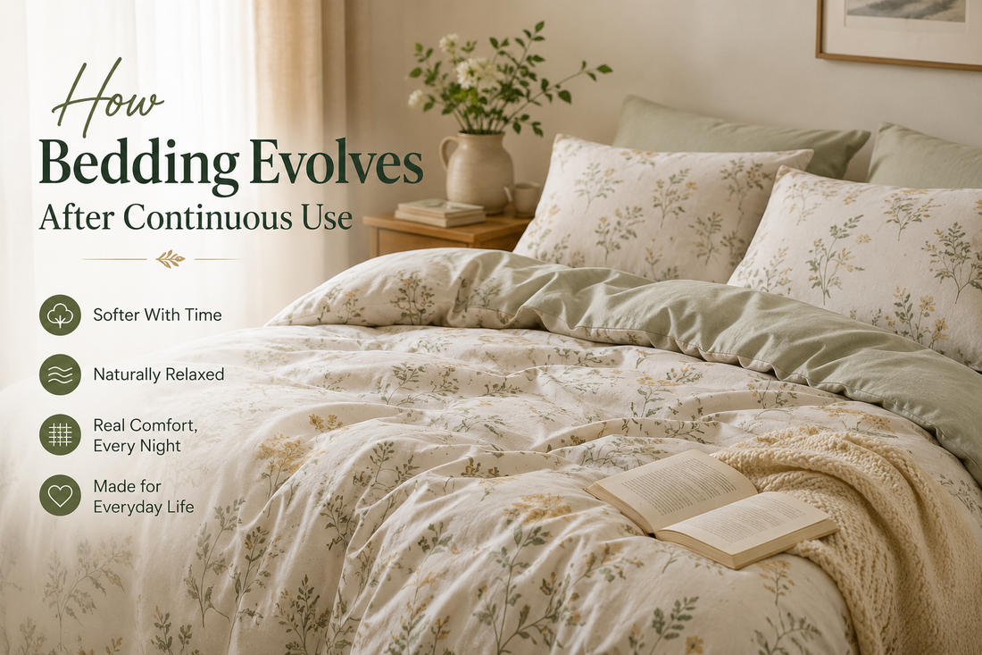 How Bedding Evolves After Continuous Use