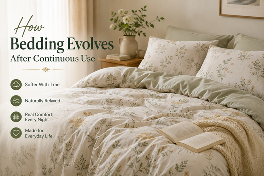 How Bedding Evolves After Continuous Use