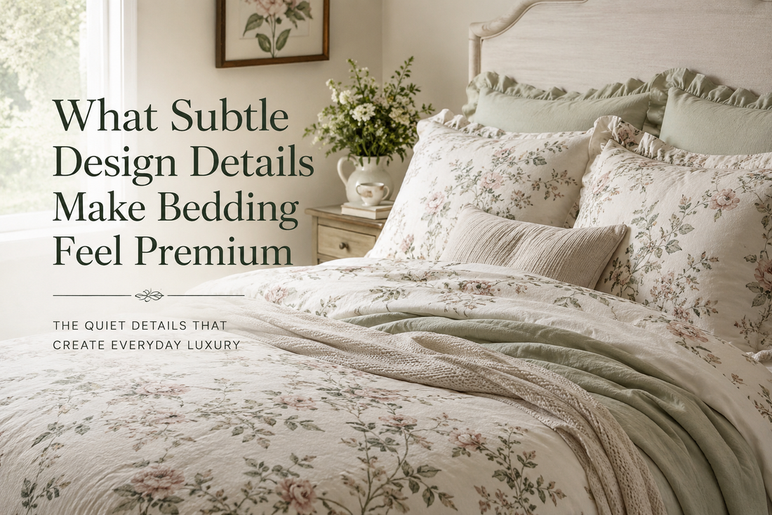 What Subtle Design Details Make Bedding Feel Premium