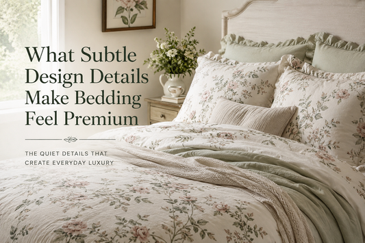 What Subtle Design Details Make Bedding Feel Premium