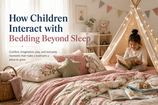 How Children Interact with Bedding Beyond Sleep