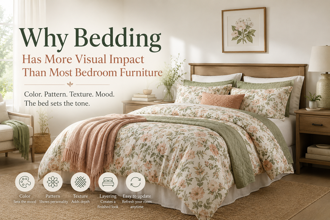 Why Bedding Has More Visual Impact Than Most Bedroom Furniture