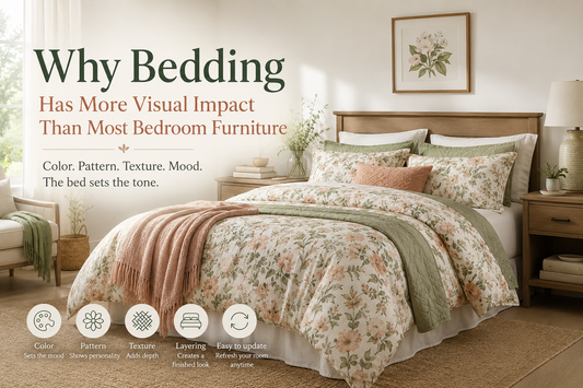 Why Bedding Has More Visual Impact Than Most Bedroom Furniture