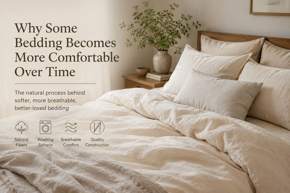 Why Some Bedding Becomes More Comfortable Over Time