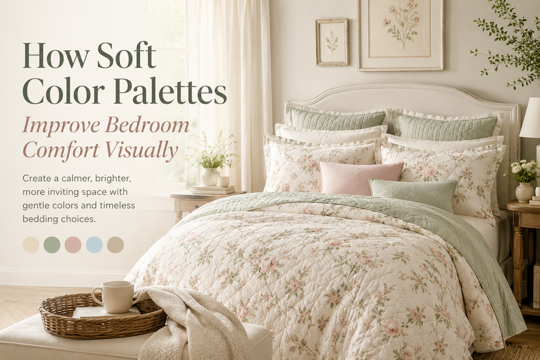 How Soft Color Palettes Improve Bedroom Comfort Visually
