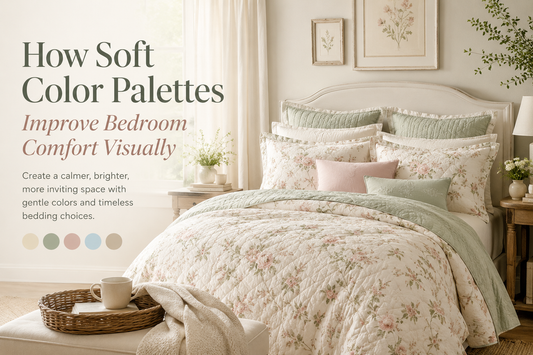 How Soft Color Palettes Improve Bedroom Comfort Visually