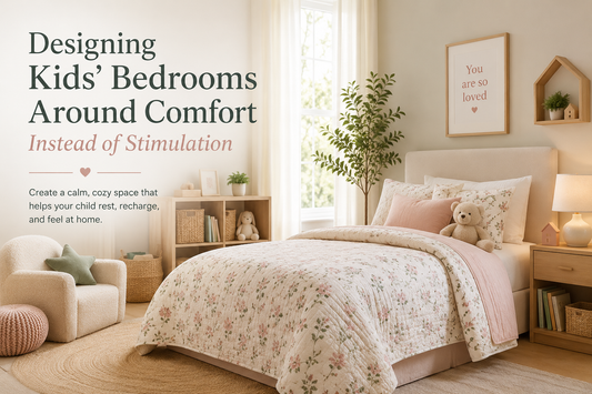 Designing Kids’ Bedrooms Around Comfort Instead of Stimulation
