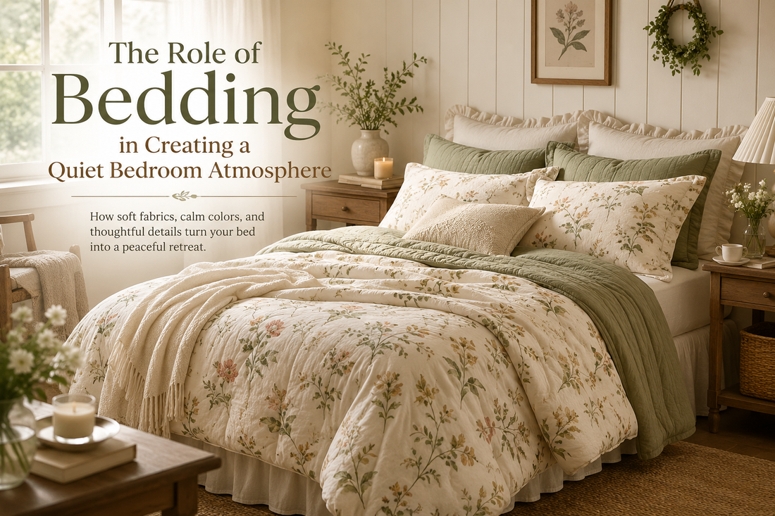 The Role of Bedding in Creating a Quiet Bedroom Atmosphere