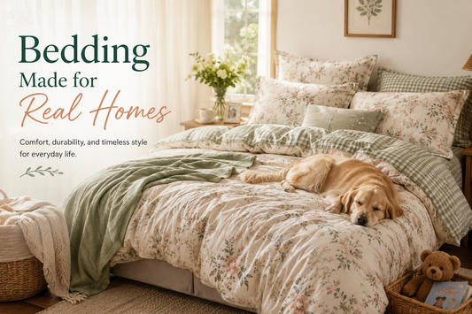 Bedding Made for Real Homes