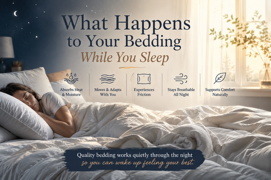 What Happens to Your Bedding While You Sleep