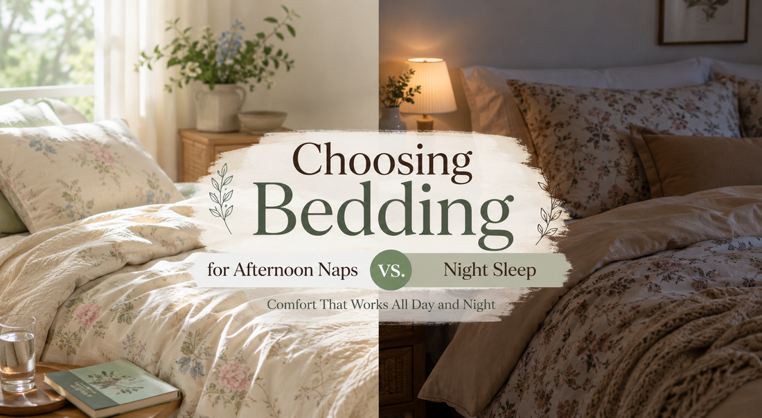Choosing Bedding for Afternoon Naps vs. Night Sleep