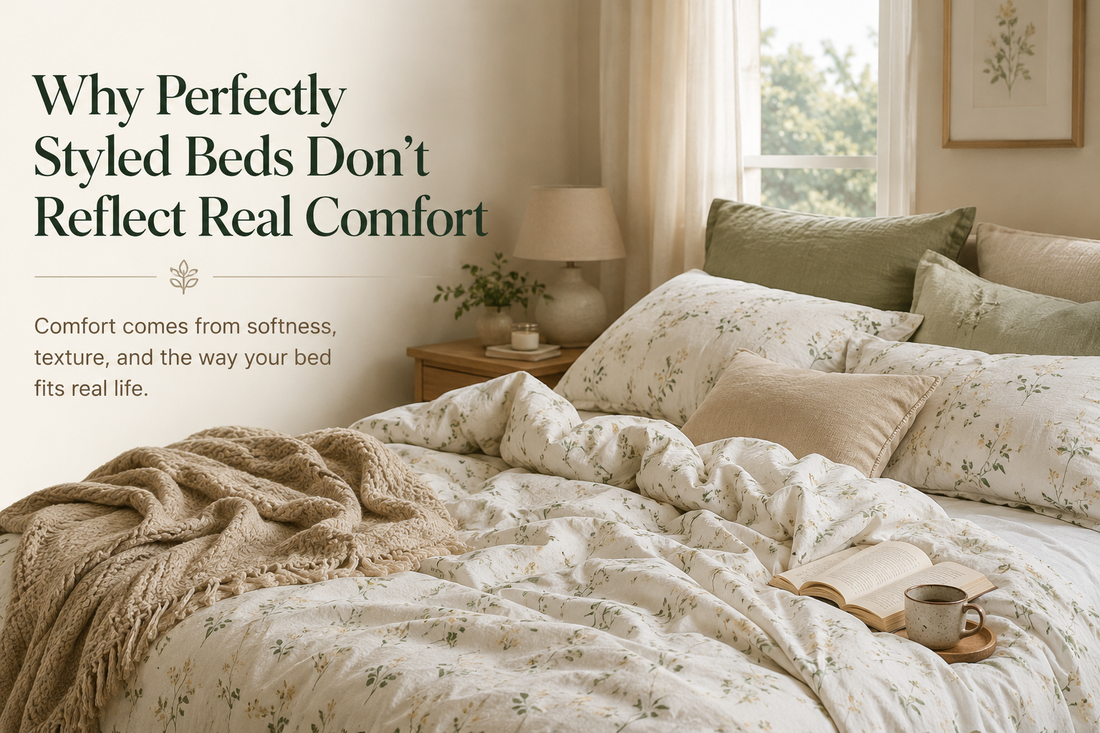 Why Perfectly Styled Beds Don’t Reflect Real Comfort