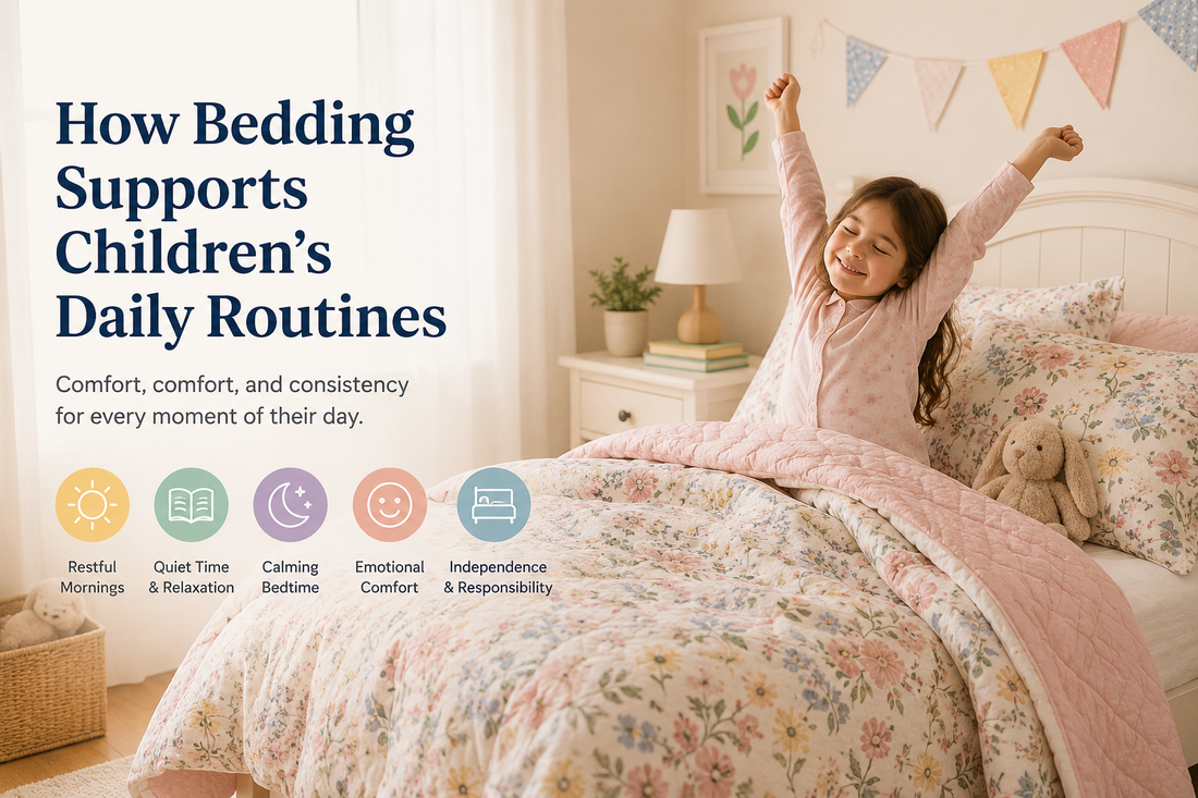 How Bedding Supports Children’s Daily Routines